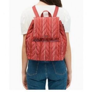 NWT Kate Spade Ellie Large Flap Quilted Backpack